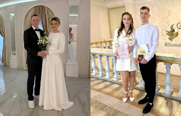 18 тульских пар зарегистрировали брак в "красивую дату" 26 января