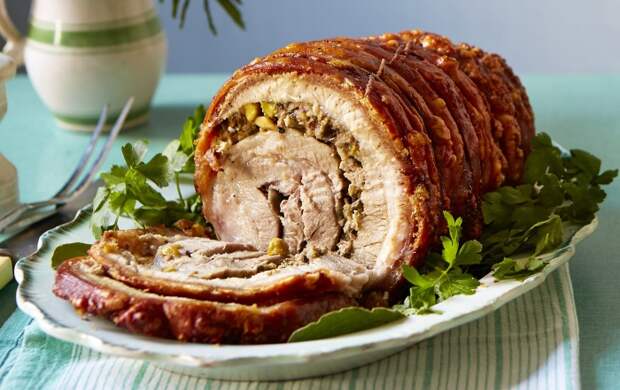 Мясной рулет из свинины. \ Фото: id.quora.com.
