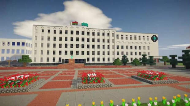 Семиклассник построил город Гродно в Minecraft