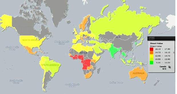 В какой стране живут мужчины с самыми длинными пенисами: опубликована карта мира