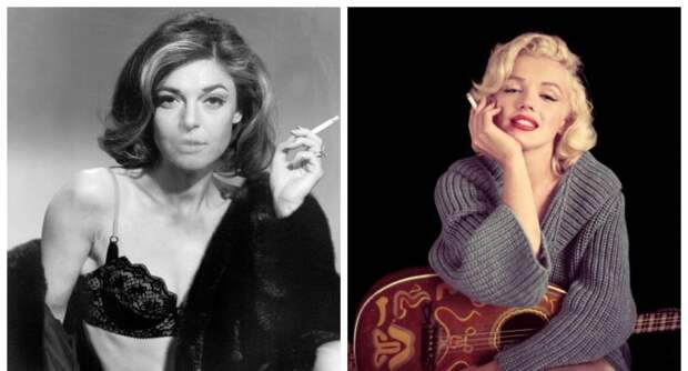 Дымок соблазна — 24 винтажные фото красоток с сигареткой