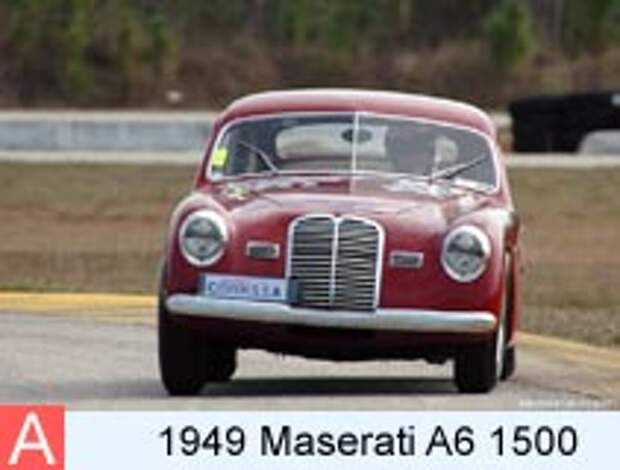 Фотография автомобиля 1949 Maserati A6 1500