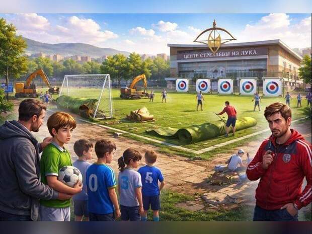 Лукодром вместо футбола. Как в Чите нишевая символика вытесняет массовый детский спорт