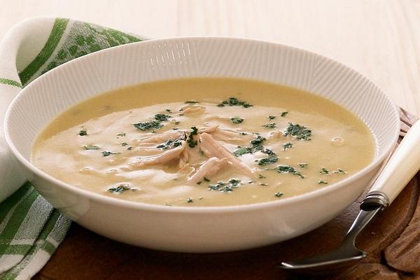 Нежный суп-пюре из куриного филе