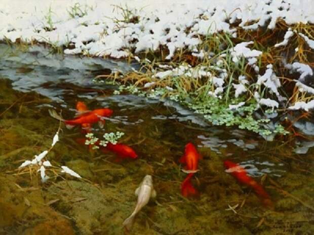 Из серии «FROLICKING IN THE WATER». Автор: Tian Haibo. Из серии «FROLICKING IN THE WATER». Автор: Tian Haibo.