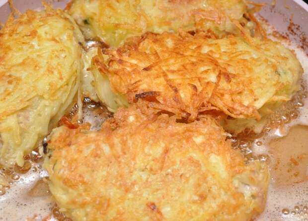 КУРИНОЕ ФИЛЕ В КАРТОФЕЛЬНОЙ «ШУБЕ» - Горячие мясные блюда