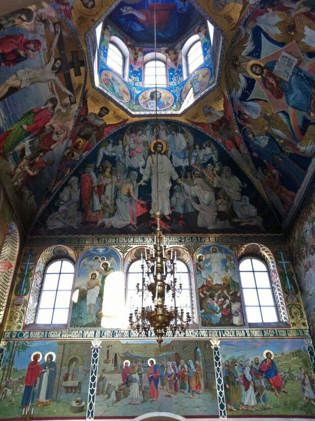 Роспись собора (работы Алексея Абраменко)
