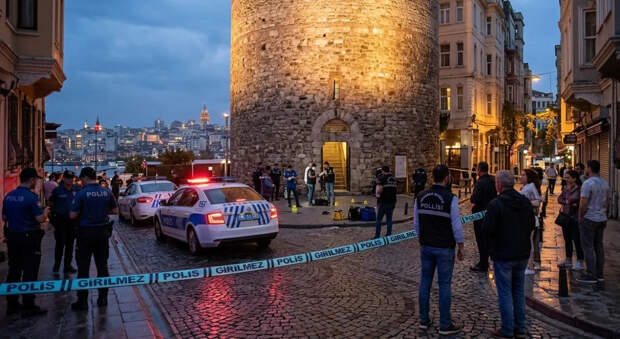 В Стамбуле 30-летняя женщина разбилась, упав с Галатской башни