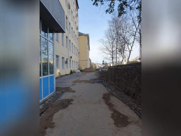 Читинцы возмущены состоянием тротуара на улице Горького