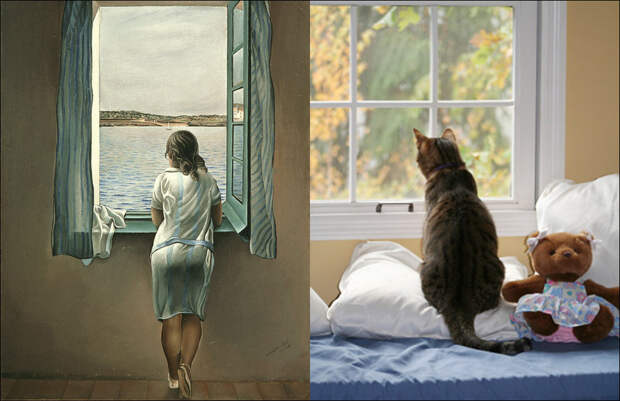 Коты и искусство