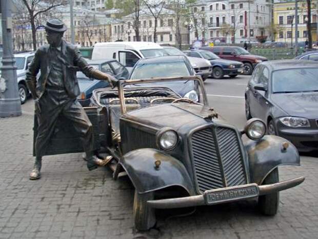 Памятники артистам и их ролям