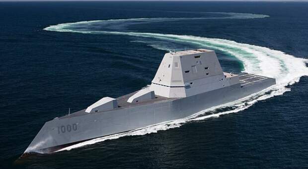 Суперэсминец США потерял двигатель Zumwalt, СШП, корабли