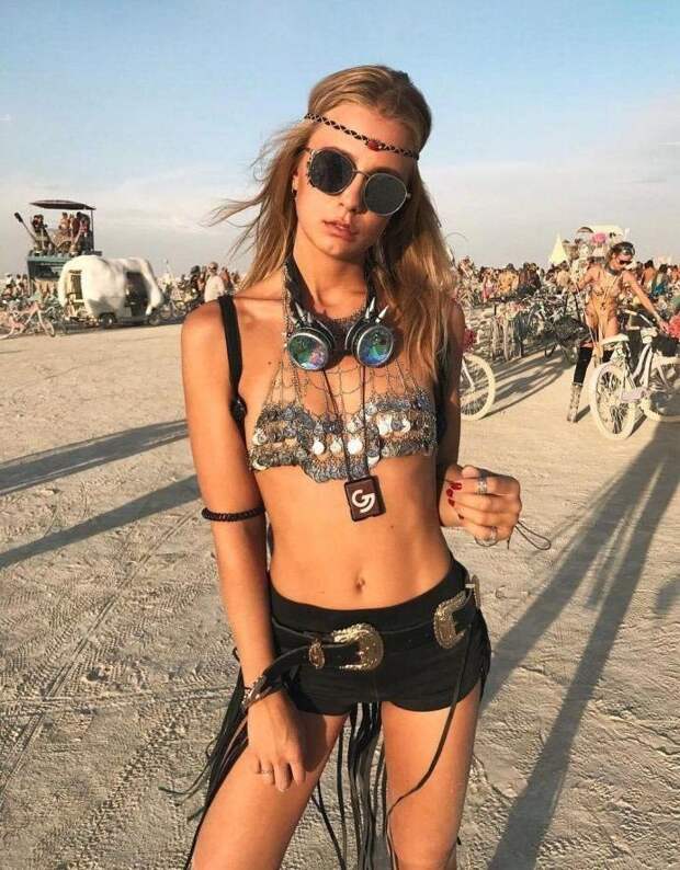 30 самых горячих девушек с фестиваля света и огня «Burning Man 2018» burning man, Фестиваль, в мире, девушки, красота, люди