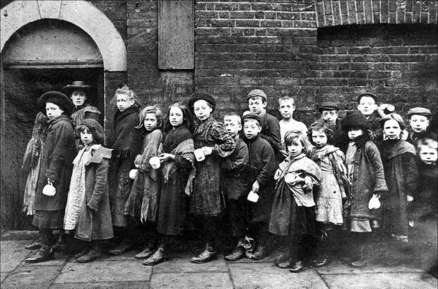 Дети лондонских бедняков