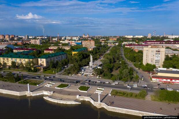 Фото Омска с высоты