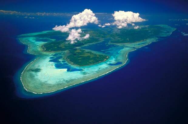 Самые маленькие острова в мире