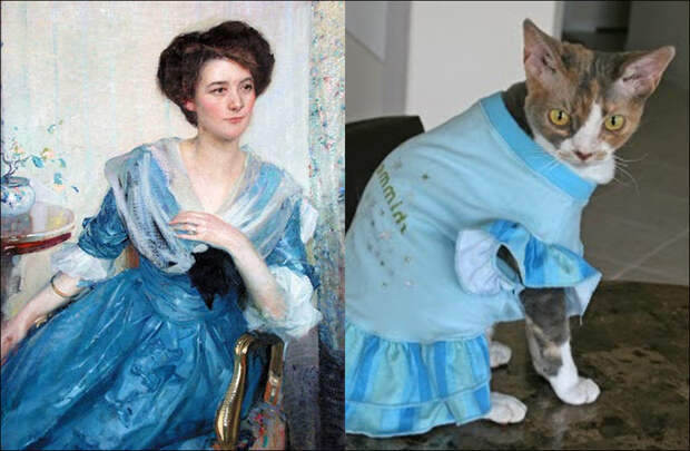 Коты и искусство