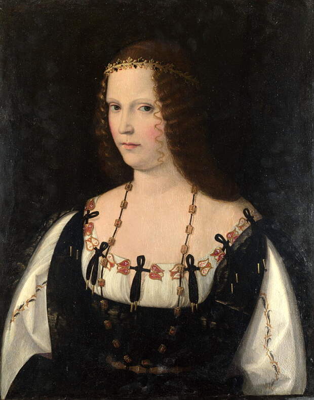 Bartolomeo Veneto - Portrait of a Young Lady. Национальная галерея, Часть 1