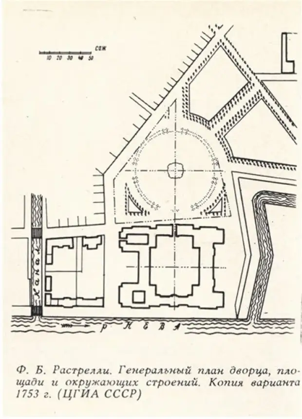 Чертежи зимнего дворца