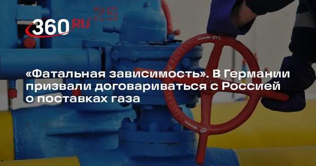 Сопредседатель АдГ Вайдель: ФРГ нужно договориться с РФ о поставках топлива