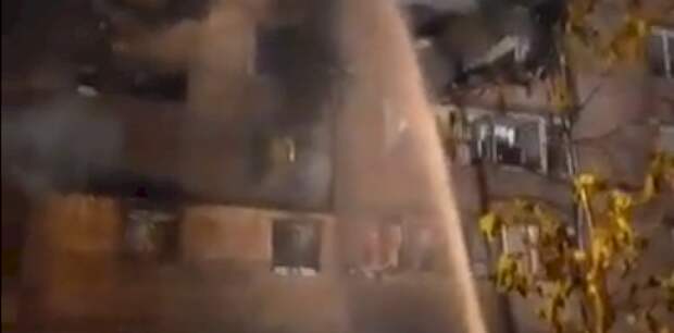 Губернатор опубликовал видео сгоревшей части жилого дома в Ейске