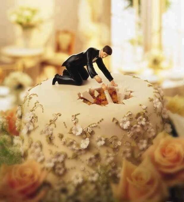 Самые необычные свадебные торты
