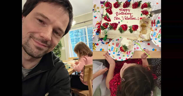 Данила Козловский показал редкие кадры с дочерью в честь её шестилетия