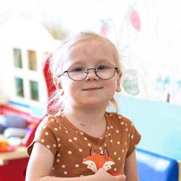 Аня Морозова, 6 лет, хроническая кишечная недостаточность, спасет внутривенное питание на полгода, 156 065 ₽