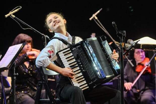 Котовчанка выступила на Ёлке главы региона вместе с симфоническим оркестром имени Рахманинова