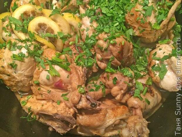 Лимонная курица Лимонная курица