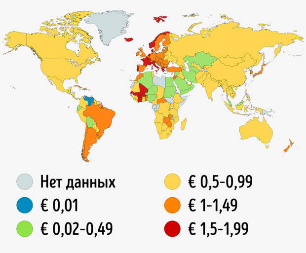 17 карт, которые открыли нам несколько захватывающих фактов об этом мире