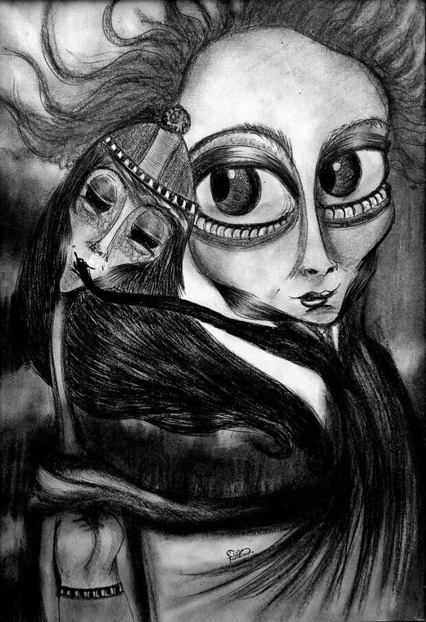Жуткие рисунки Coni Fuentes