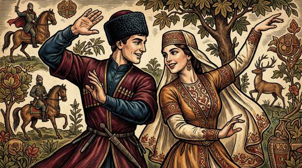 Свадьба по-адыгски: от ритуального умыкания до вечной клятвы у очага