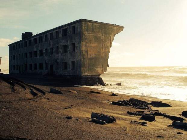 дом, море