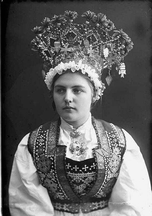 Фотография: Сказочные наряды норвежских невест 1870-1920-х годов №14 - BigPicture.ru