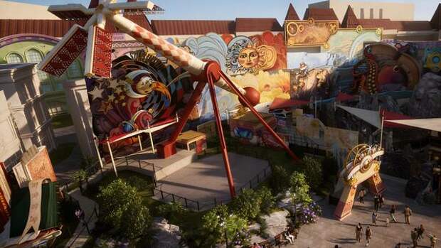 Космические развлечения: летом в «Острове Мечты» откроются новые аттракционы под открытым небом