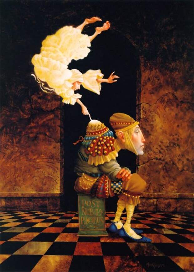 Тяжесть. Автор: James Christensen. Тяжесть. Автор: James Christensen.