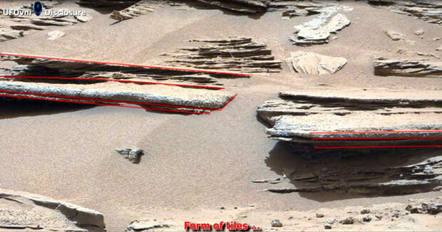 Странные находки на Марсе
