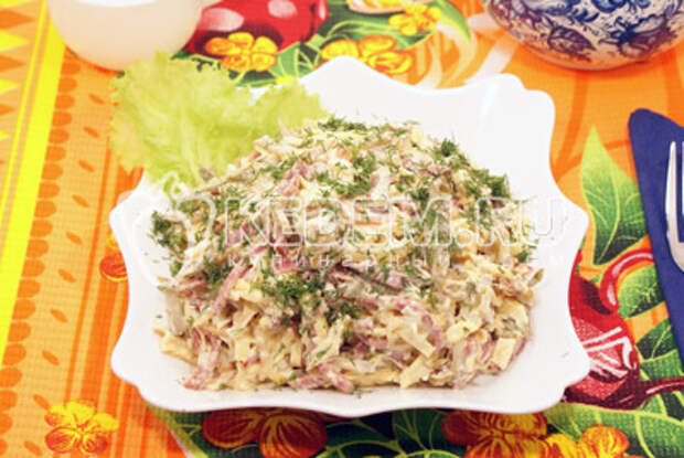 Сытный салат