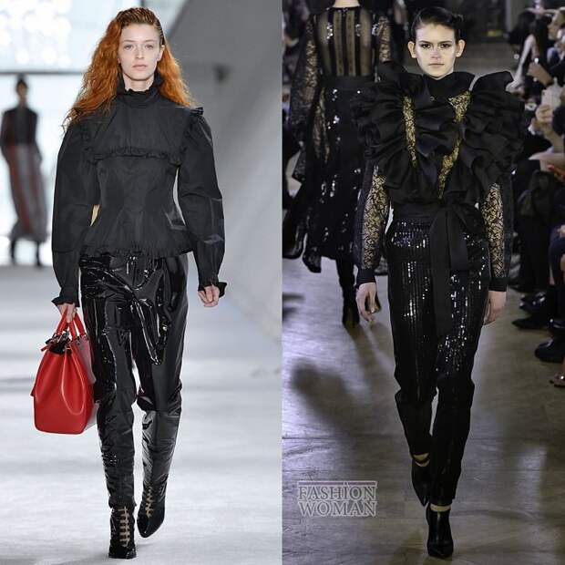 Модные женские блузки осень-зима 2019-2020: основные тренды фото №11