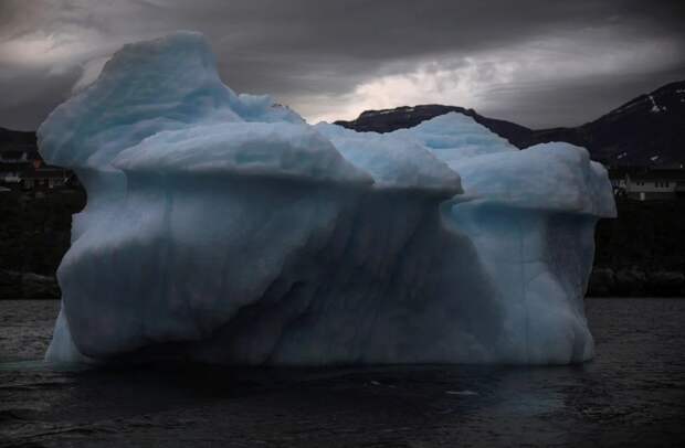 Снимки таяния ледников и потери ледяного покрова Гренландии