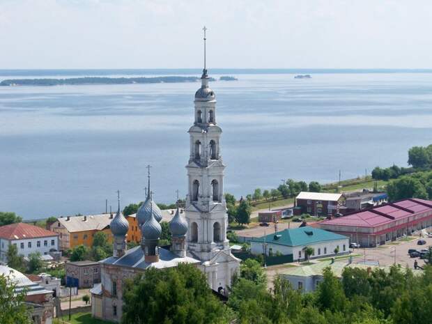 Юрьевец находится в 460 км от Москвы, в самом углу Ивановской области Города России, ивановская область, красивые города, пейзажи, путешествия, россия