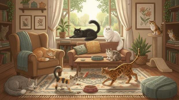 «Не анализируют и не критикуют»: семь неожиданных фактов о кошках