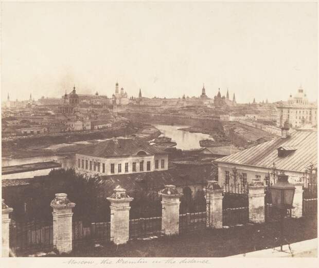1852. Панорама Москвы. 1852. Панорама Москвы.