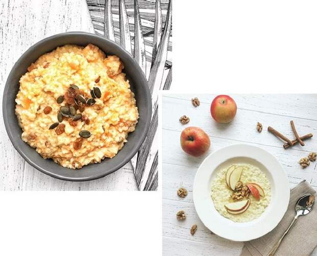 Пшённая каша с орехами и черносливом. \ Фото: getlean.ru. Пшённая каша с орехами и черносливом. \ Фото: getlean.ru.