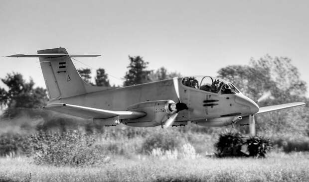 Служба и боевое применение аргентинских турбовинтовых штурмовиков IA.58A Pucara