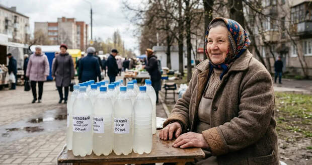 До 2000 рублей за литр: юристы напоминают о штрафах за продажу берёзового сока