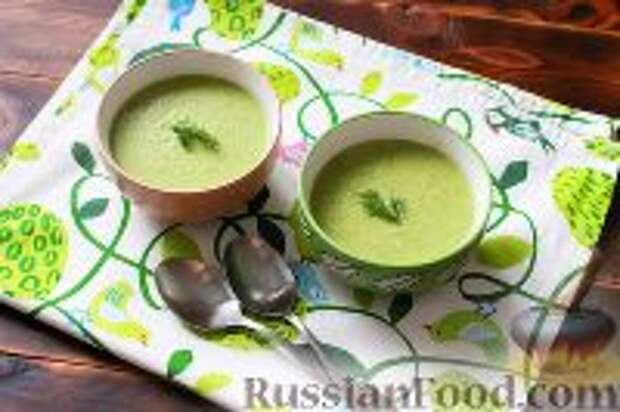 Фото к рецепту: Суп-пюре из стручковой фасоли