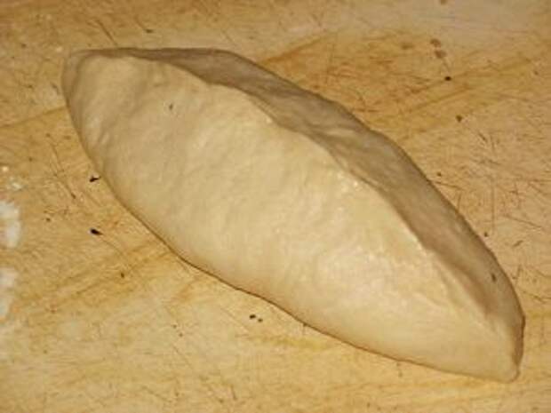слепить пирожок с мясом