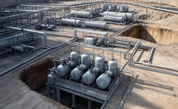 Запасы газа в ПХГ 6 стран Евросоюза опустились ниже 25% в феврале